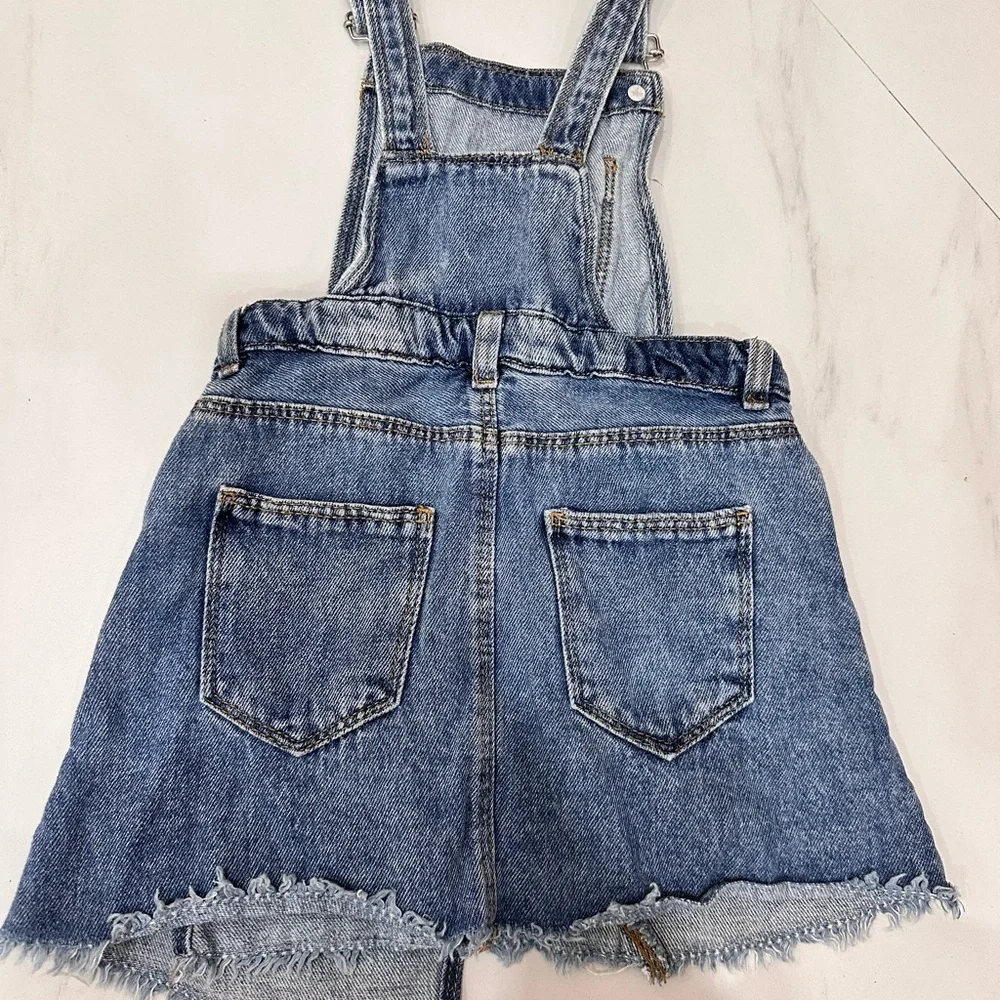 Zara Kids Classic Blue Denim Overalls